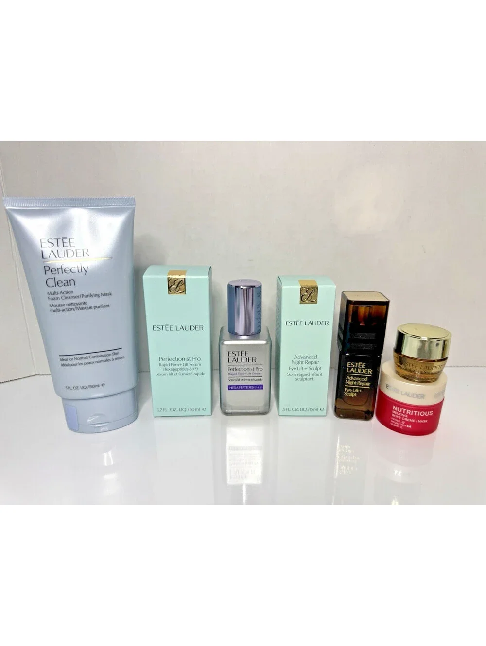 Estee Lauder 5Pc Lot Bundle Perfectionist Pro Serum Eye Lift Supreme Luxury New